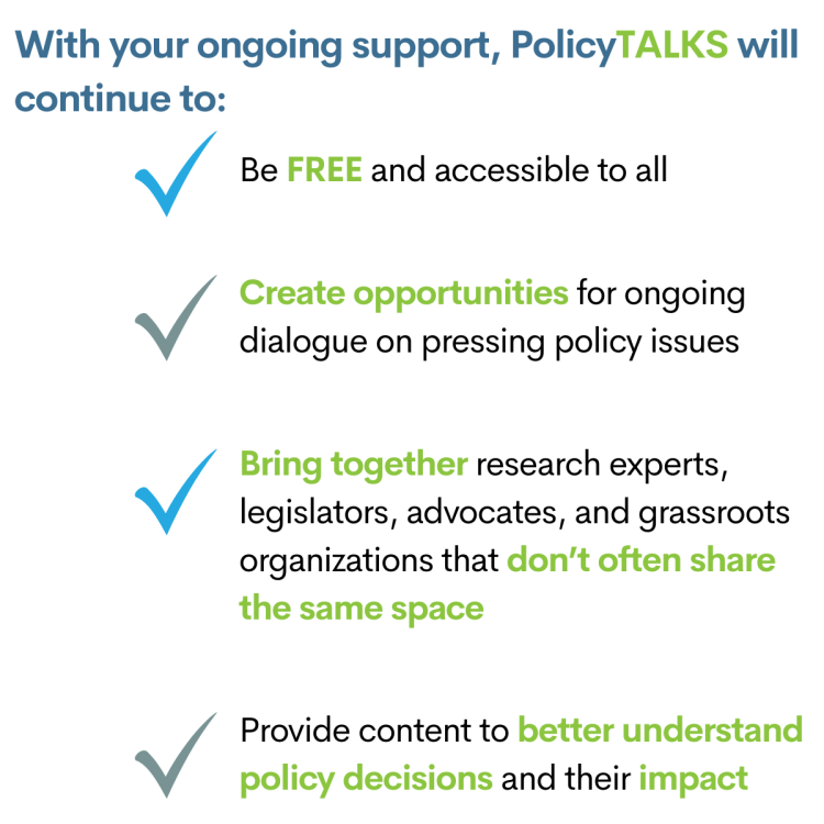 PolicyTALKS Impact By the Numbers (1)